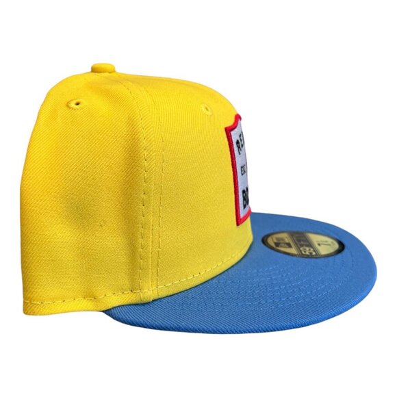 New Era Boston Red Sox City Connect 59FIFTY Fitted Hat Cap Yellow - Picture 5 of 9